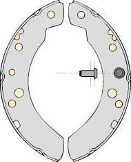 MGA M646 - Комплект гальм, барабанний механізм autocars.com.ua