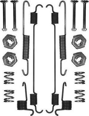 MGA PM623771 - Комплект гальм, барабанний механізм autocars.com.ua
