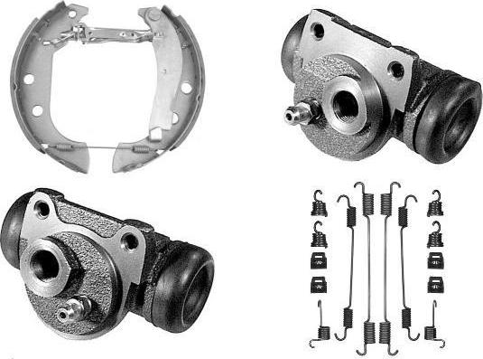 MGA PM639775 - Комплект тормозных колодок, барабанные autodnr.net