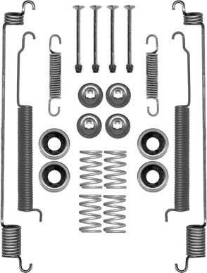 MGA R273 - Пружина, гальмівна колодка autocars.com.ua