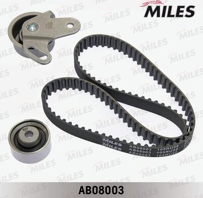 Miles AB08003 - Комплект ремня ГРМ Hyundai ACCENT ELANTRA II LC 1.6 autodnr.net