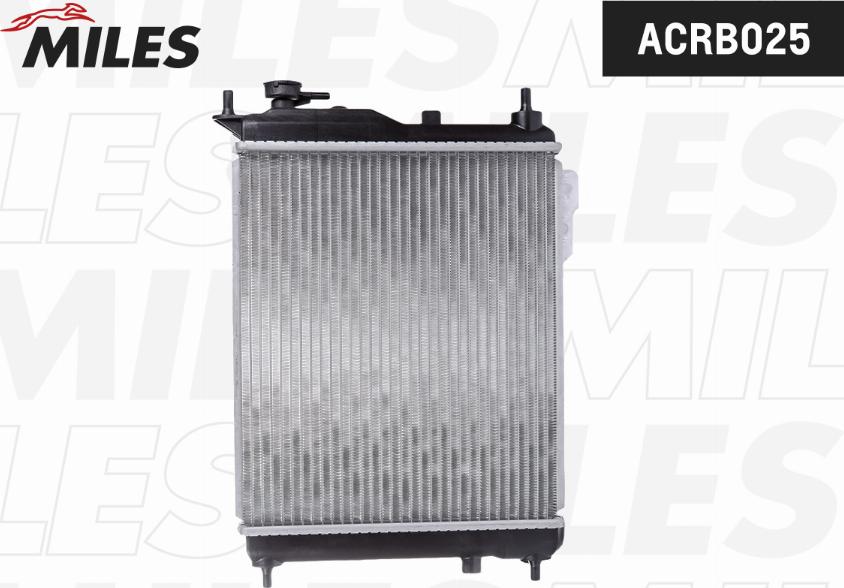 Miles ACRB025 - Радіатор, охолодження двигуна autocars.com.ua
