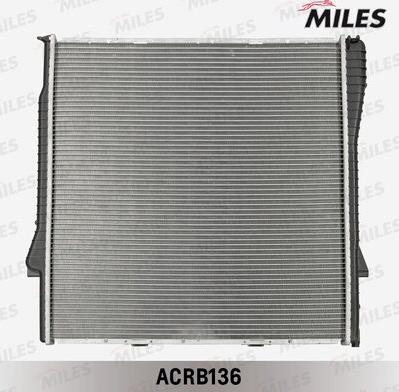 Miles ACRB136 - Радіатор, охолодження двигуна autocars.com.ua