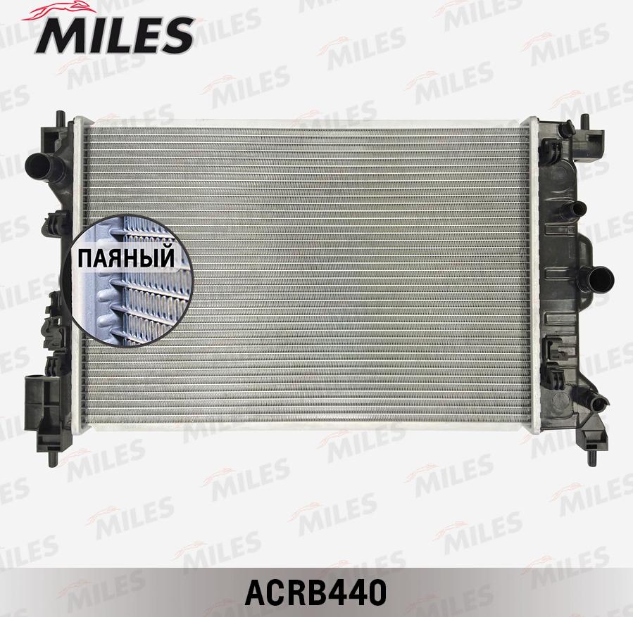 Miles ACRB440 - Радиатор, охлаждение двигателя avtokuzovplus.com.ua