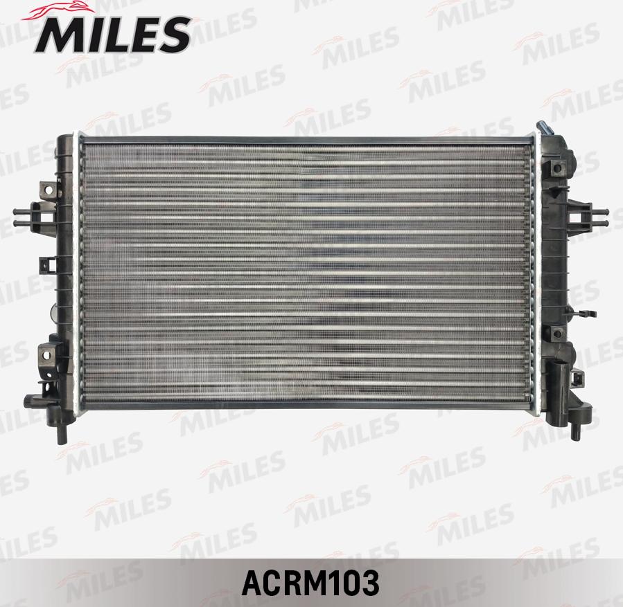 Miles ACRM103 - Радіатор, охолодження двигуна autocars.com.ua