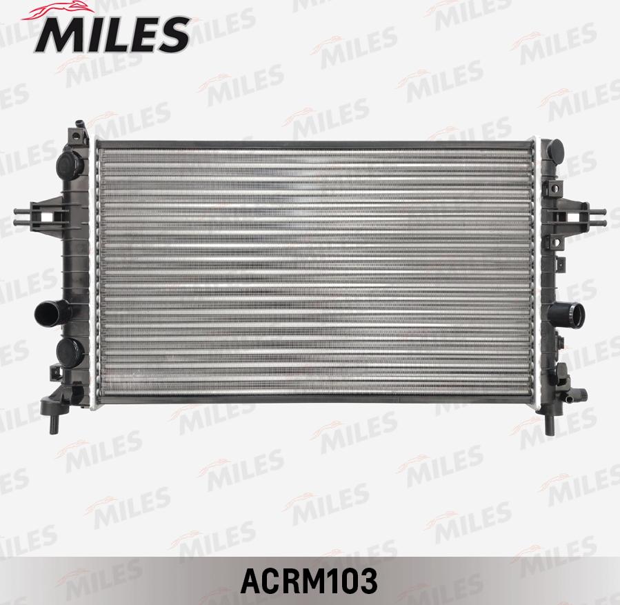 Miles ACRM103 - Радіатор, охолодження двигуна autocars.com.ua