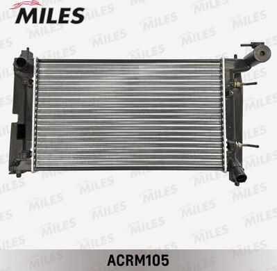 Miles ACRM105 - Радіатор, охолодження двигуна autocars.com.ua