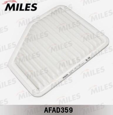 Miles AFAD359 - Повітряний фільтр autocars.com.ua