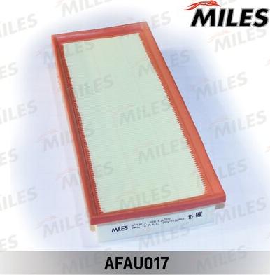 Miles AFAU017 - Воздушный фильтр avtokuzovplus.com.ua