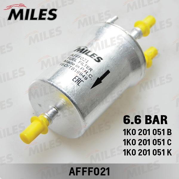 Miles AFFF021 - Топливный фильтр avtokuzovplus.com.ua