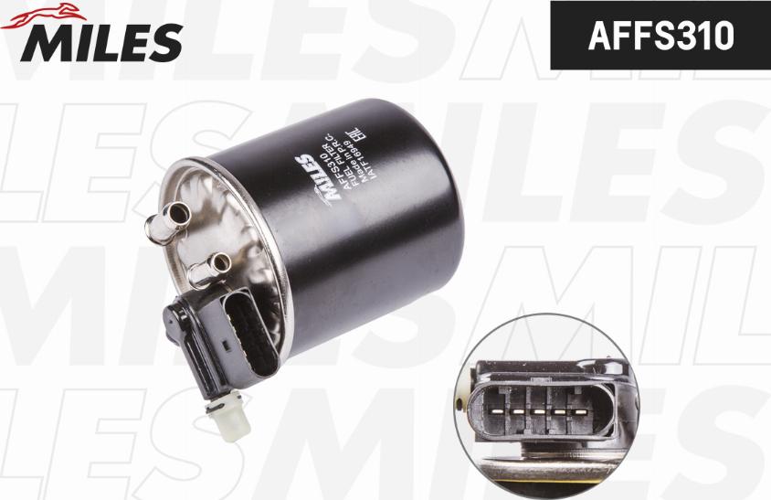 Miles AFFS310 - Фильтр топливный MB W204-212-X164-204-W164-906 CDI 10- autodnr.net