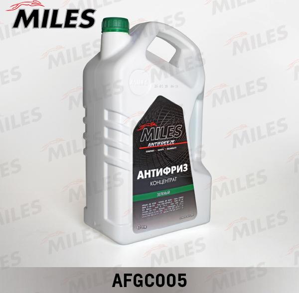 Miles AFGC005 - Антифриз концентрат G11 зеленый 5 кг. autodnr.net