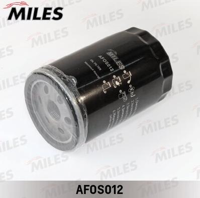 Miles AFOS012 - Масляний фільтр autocars.com.ua