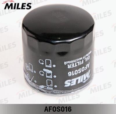 Miles AFOS016 - Масляний фільтр autocars.com.ua