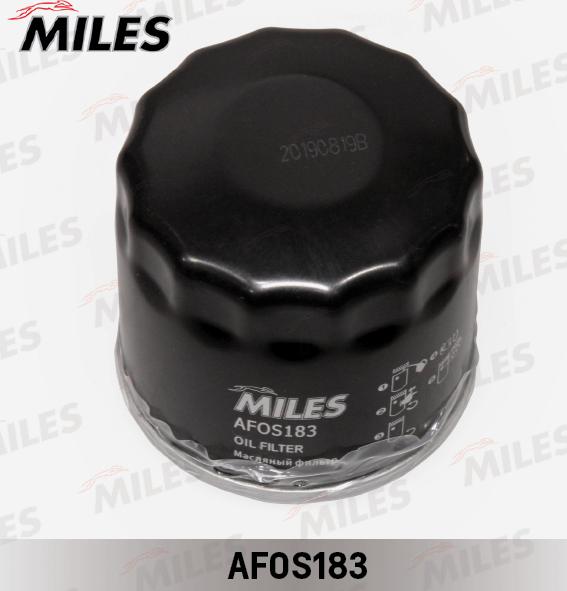 Miles AFOS183 - Масляный фильтр autodnr.net