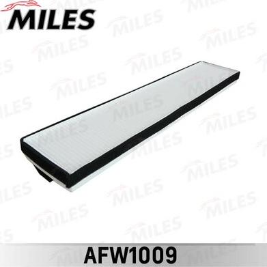 Miles AFW1009 - Фільтр, повітря у внутрішній простір autocars.com.ua