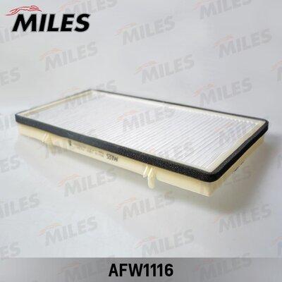 Miles AFW1116 - Фільтр, повітря у внутрішній простір autocars.com.ua