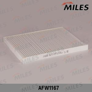 Miles AFW1167 - Фільтр, повітря у внутрішній простір autocars.com.ua