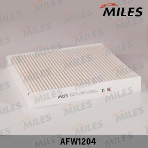 Miles AFW1204 - Фільтр, повітря у внутрішній простір autocars.com.ua