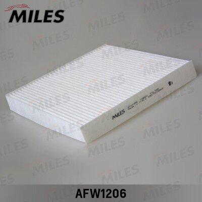 Miles AFW1206 - Фільтр, повітря у внутрішній простір autocars.com.ua