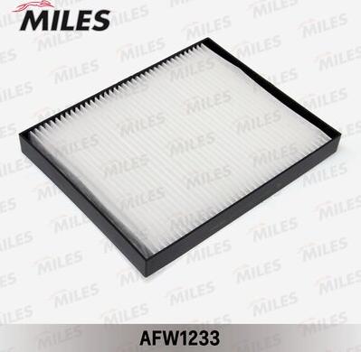 Miles AFW1233 - Фільтр, повітря у внутрішній простір autocars.com.ua