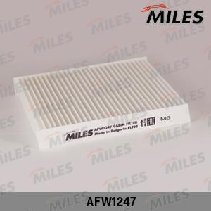 Miles AFW1247 - Фільтр, повітря у внутрішній простір autocars.com.ua