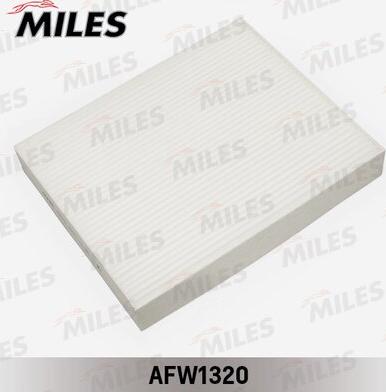 Miles AFW1320 - Фільтр, повітря у внутрішній простір autocars.com.ua