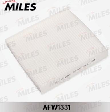 Miles AFW1331 - Фільтр, повітря у внутрішній простір autocars.com.ua