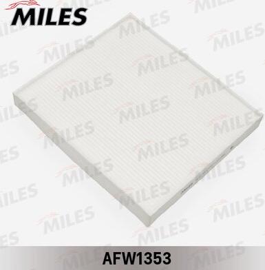 Miles AFW1353 - Фільтр, повітря у внутрішній простір autocars.com.ua