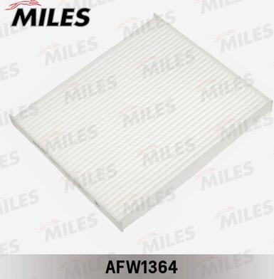 Miles AFW1364 - Фильтр воздуха в салоне avtokuzovplus.com.ua