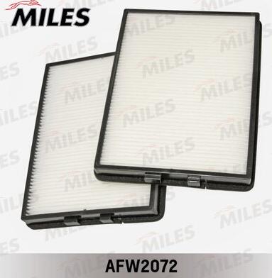 Miles AFW2072 - Фильтр салона BMW E39 упак.2шт. autodnr.net