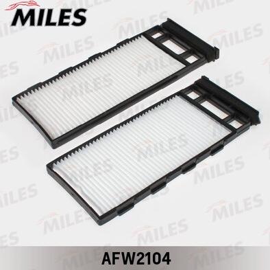 Miles AFW2104 - Фільтр, повітря у внутрішній простір autocars.com.ua