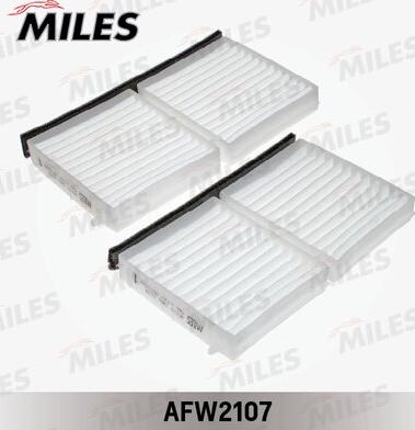 Miles AFW2107 - Фільтр, повітря у внутрішній простір autocars.com.ua