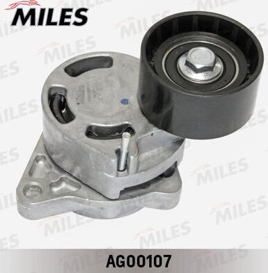 Miles AG00107 - Натягувач ременя, клинові зуб. autocars.com.ua