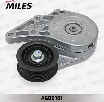 Miles AG00161 - Натягувач ременя, клинові зуб. autocars.com.ua