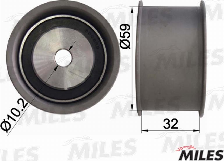 Miles AG02086 - Ролик ремня ГРМ AUDI A4-A6-A8-VW PASSAT 2.8 autodnr.net