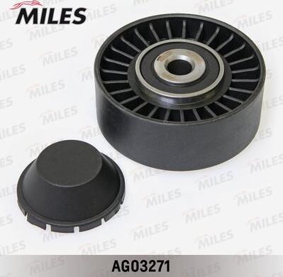 Miles AG03271 - Паразитний / провідний ролик, поліклиновий ремінь autocars.com.ua