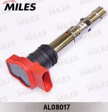 Miles AL08017 - Катушка зажигания AUDI A4-A6-A8 2.0-3.0 04- autodnr.net
