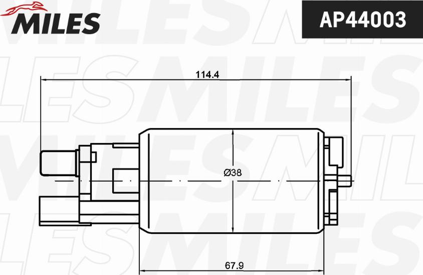 Miles ap44003 - Топливный насос autodnr.net