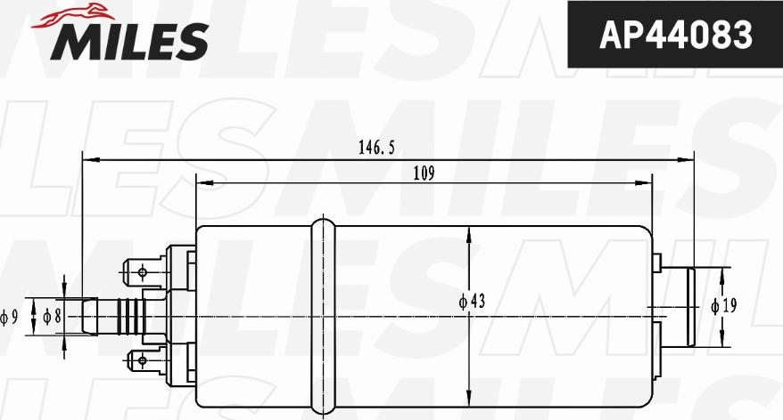 Miles AP44083 - Паливний насос autocars.com.ua