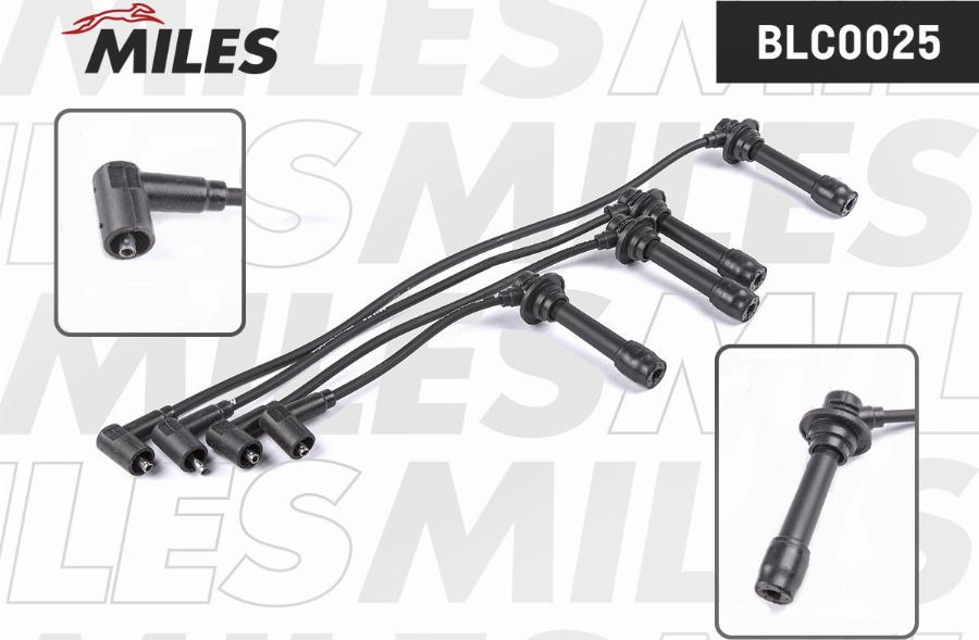 Miles BLC0025 - Комплект проводів запалювання autocars.com.ua