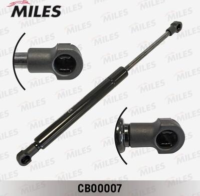 Miles CB00007 - Газова пружина, капот autocars.com.ua