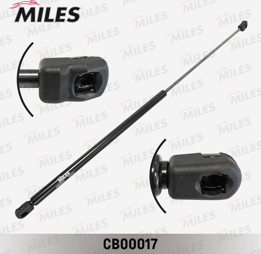 Miles CB00017 - Газова пружина, капот autocars.com.ua