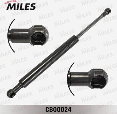 Miles CB00024 - Упор газовый кр. багажника AUDI 80-90 86-91 autodnr.net