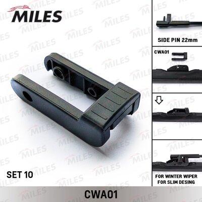 Miles cwa01/10 - Адаптер, щетка стеклоочистителя autodnr.net