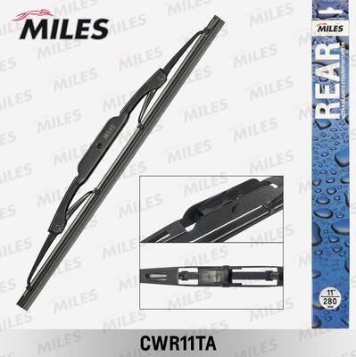 Miles CWR11TA - Щётка стеклоочистителя 280 мм 11 задняя autodnr.net