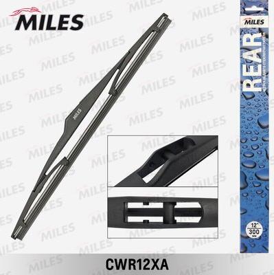 Miles CWR12XA - Щётка стеклоочистителя 300 мм 12 задняя autodnr.net