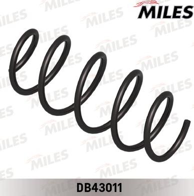 Miles DB43011 - Пружина ходової частини autocars.com.ua