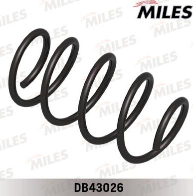 Miles DB43026 - Пружина ходової частини autocars.com.ua