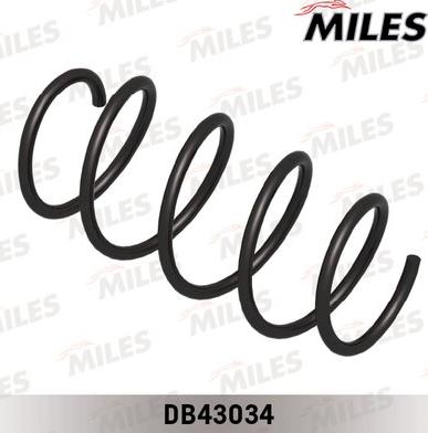 Miles DB43034 - Пружина ходової частини autocars.com.ua